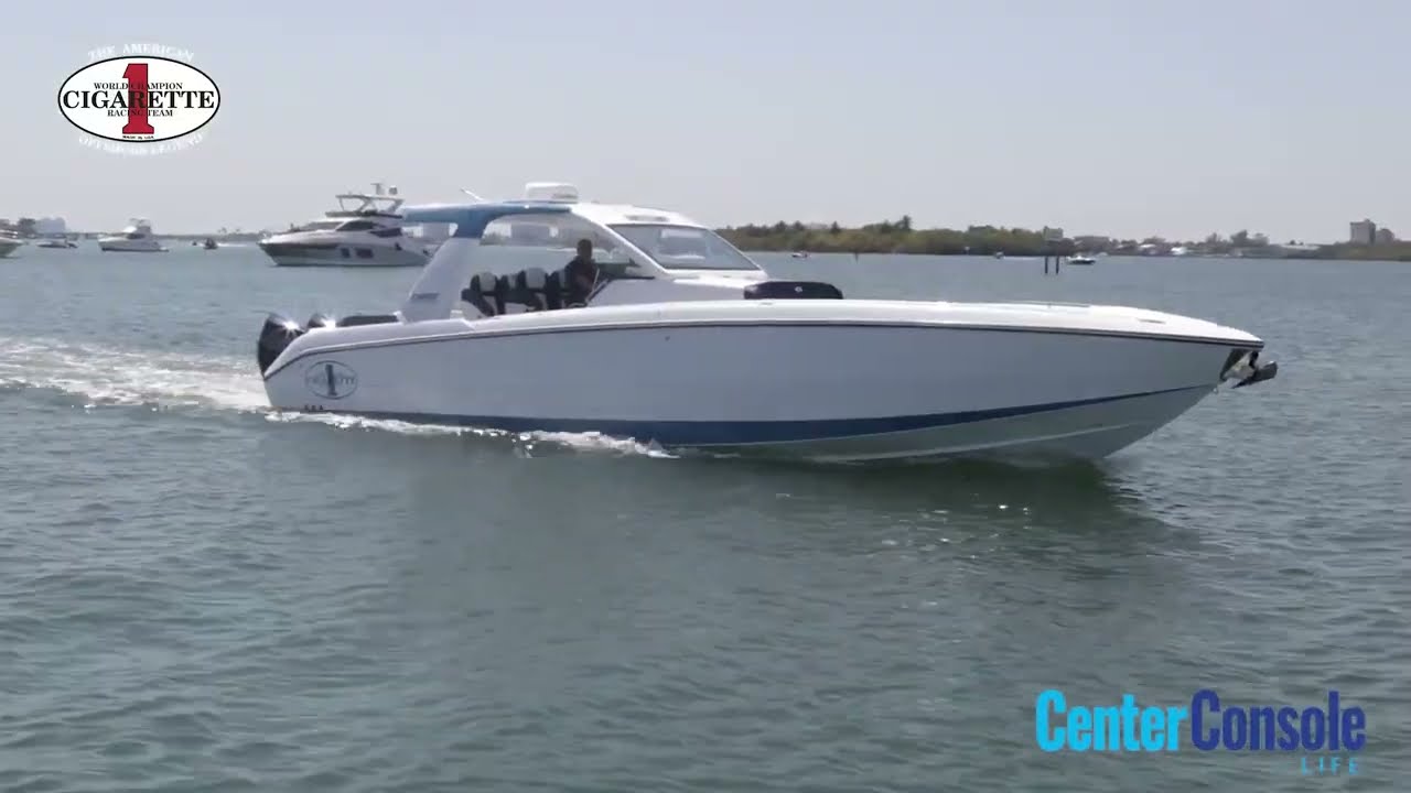 41 Nighthawk Chief Edition with Chief Marine Group's, Gabriel Pacheco from Palm Beach to Miami.