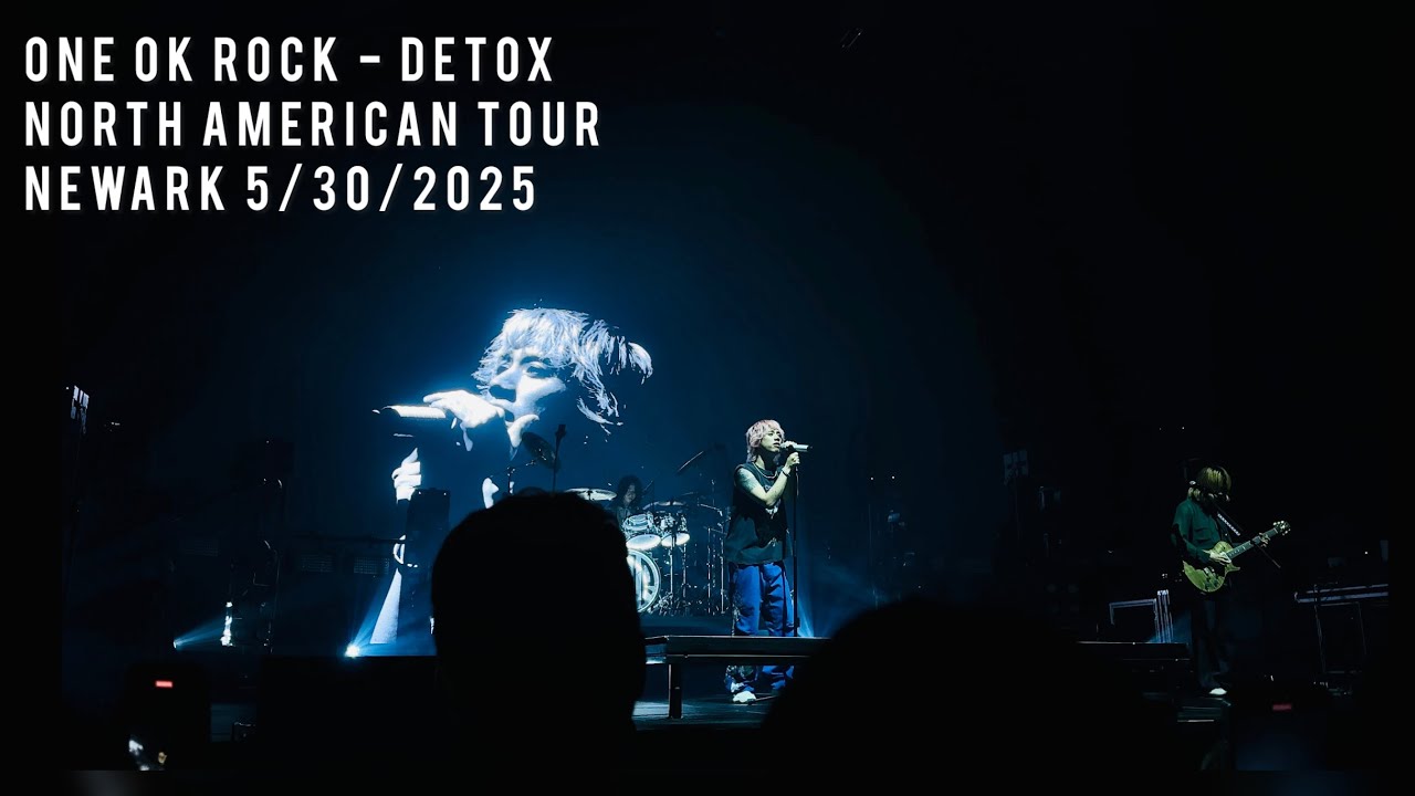 ONE OK ROCK - DETOX North American Tour NEWARK 05.30.2025 in 4K
