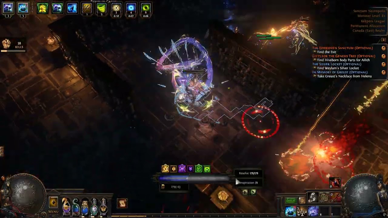 (3.27) Icicle Mine of Fanning Deadeye - Last floor Sanctum