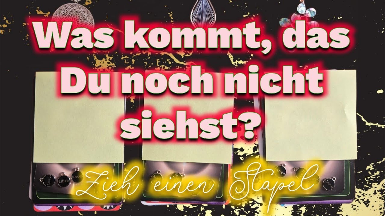♾️Was kommt, aber Du siehst es noch nicht?♾️ #seelenorakel #tarot #goodvibes 