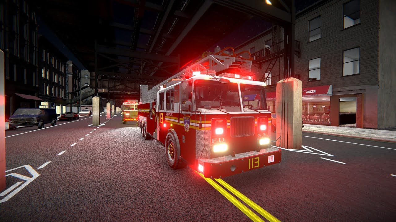 EmergeNYC Multiplayer #1 (Large Commercial Fire)
