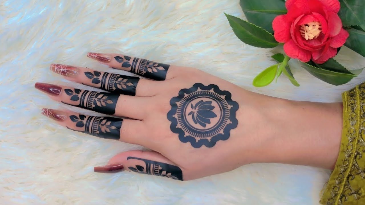 Amazing & Beautiful Mehndi Stencil Design | Elegant Sudanese Mehndi 2026