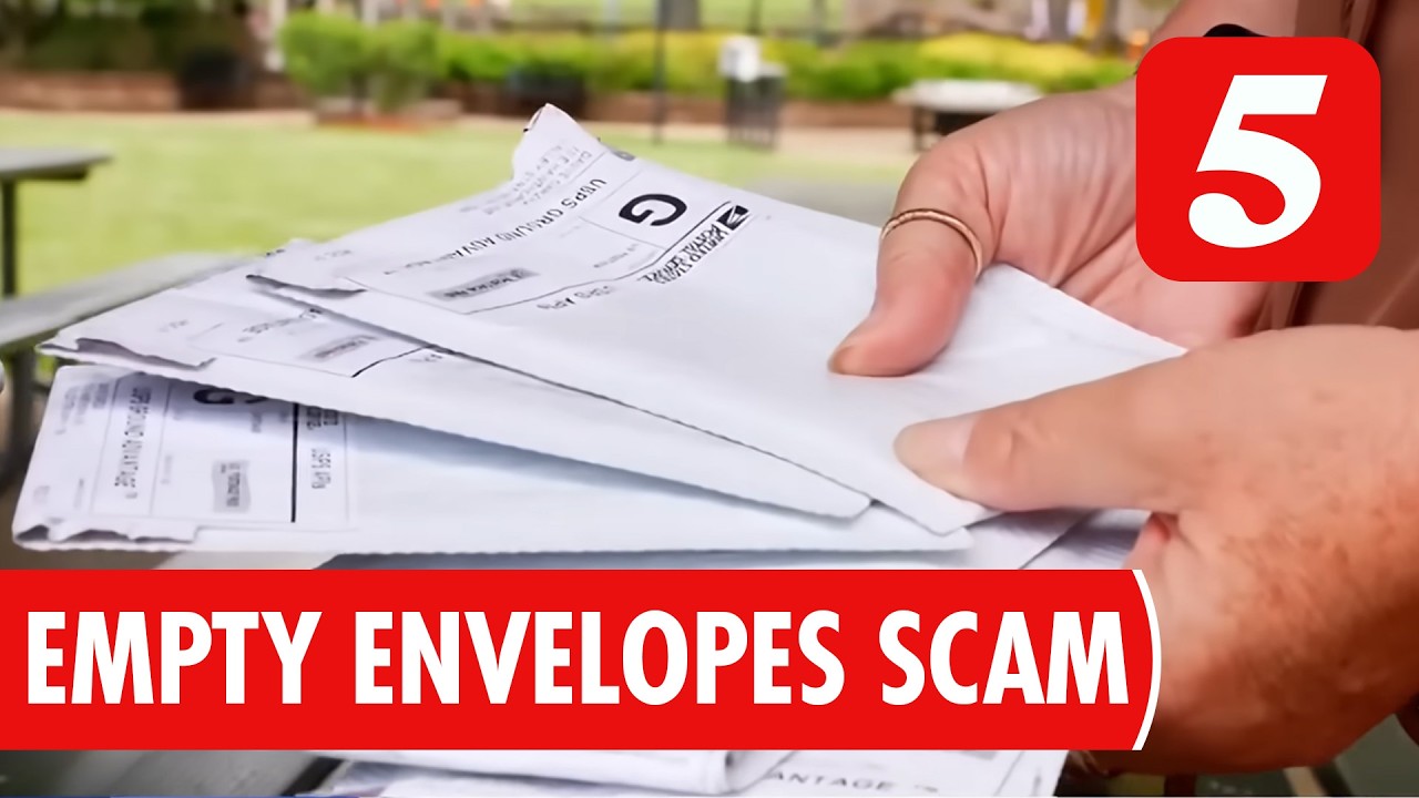 Beware mysterious empty white envelopes linked to brushing scam