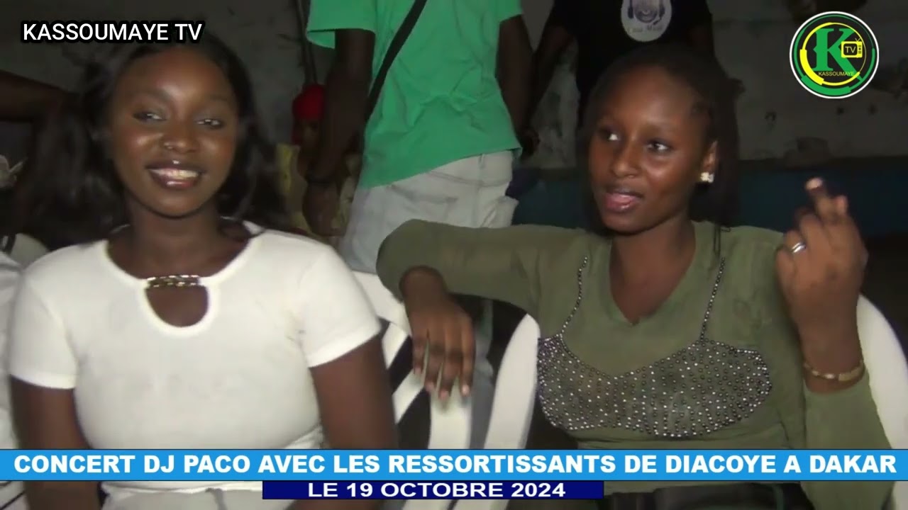 DJ PACO A DAKAR AVEC LES RESSORTISSANTS DE DIACOYE A DAKAR ( Acapes 2024 )
