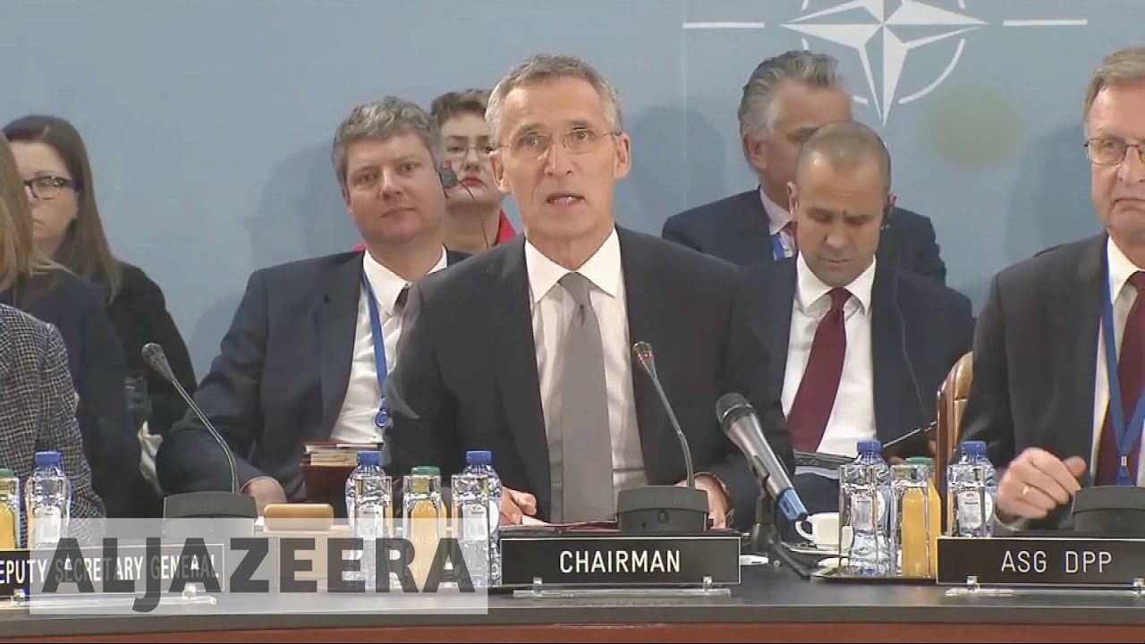 NATO foreign ministers meet amid strained alliance ties