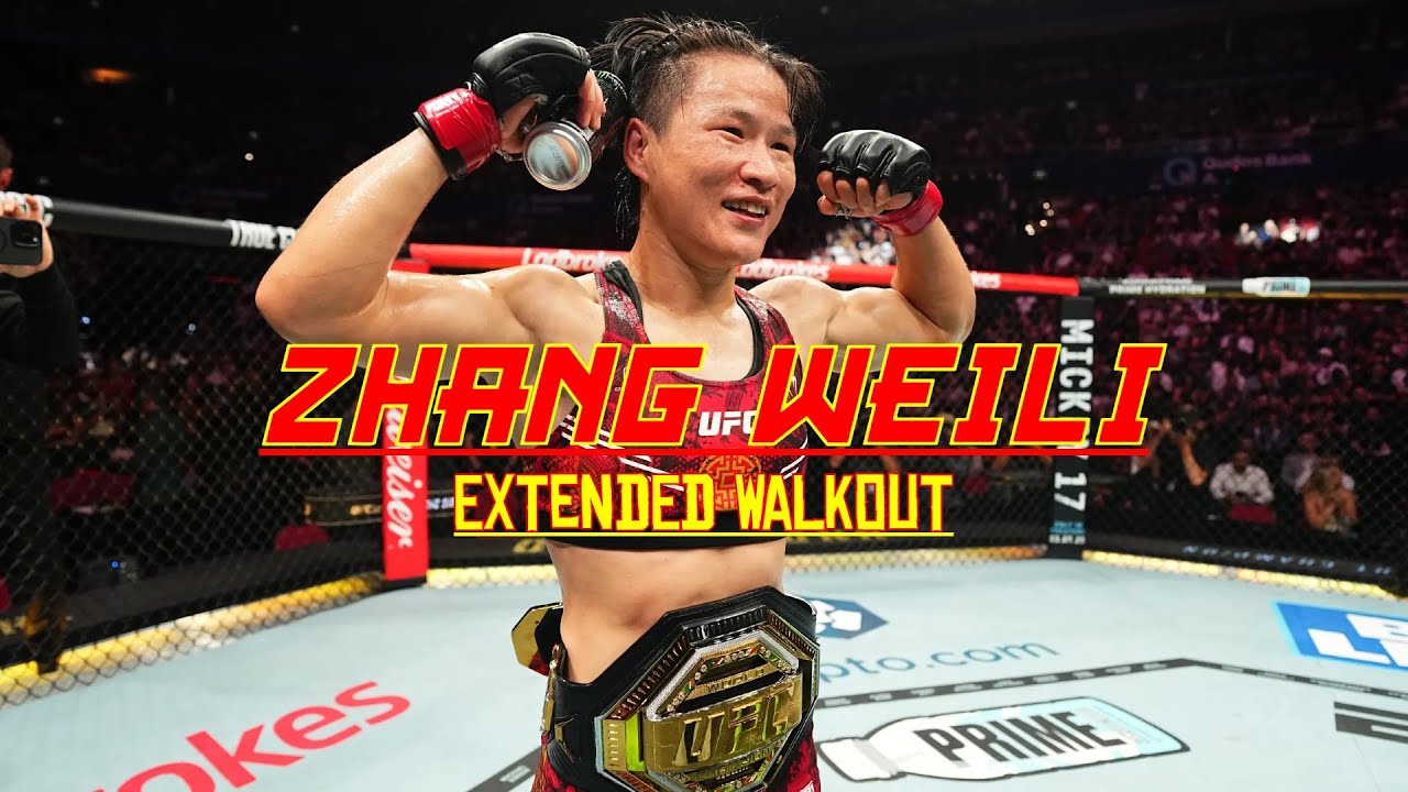 Zhang Weili Walkout (Extended) | UFC 312