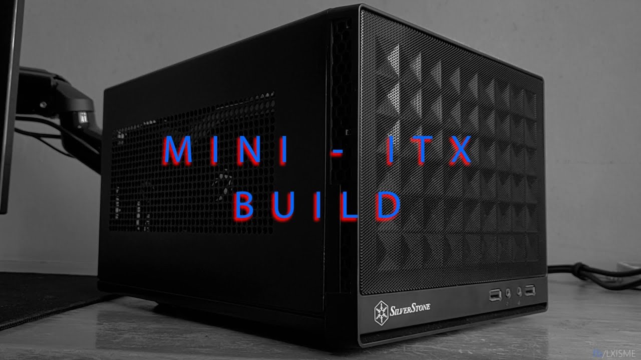 SilverStone SG13 Ryzen 5 RTX Mini-ITX Build with 120mm Noctua fan AIO