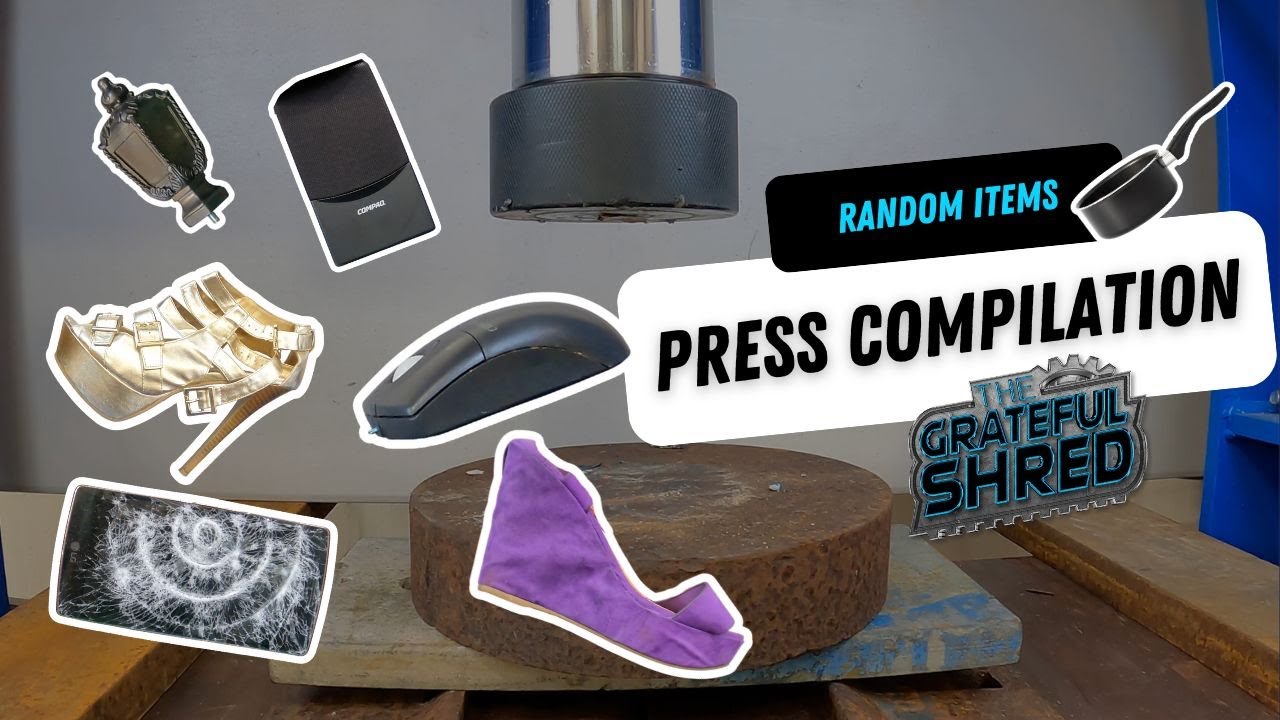 Satisfying Press Compilation - Wedges, Heels, Retro Tech, and More