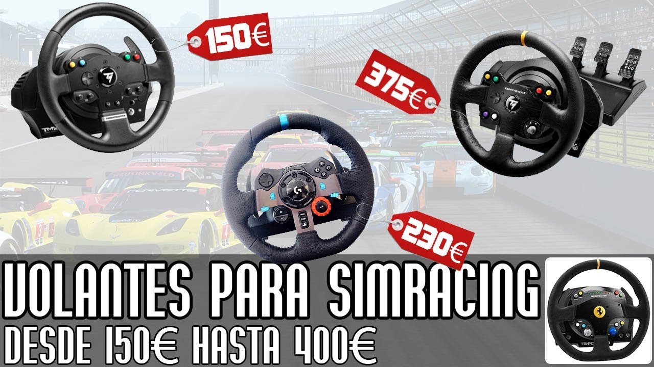 Guía de compra de volantes para simracing: las mejores opciones desde 150€ hasta 400€