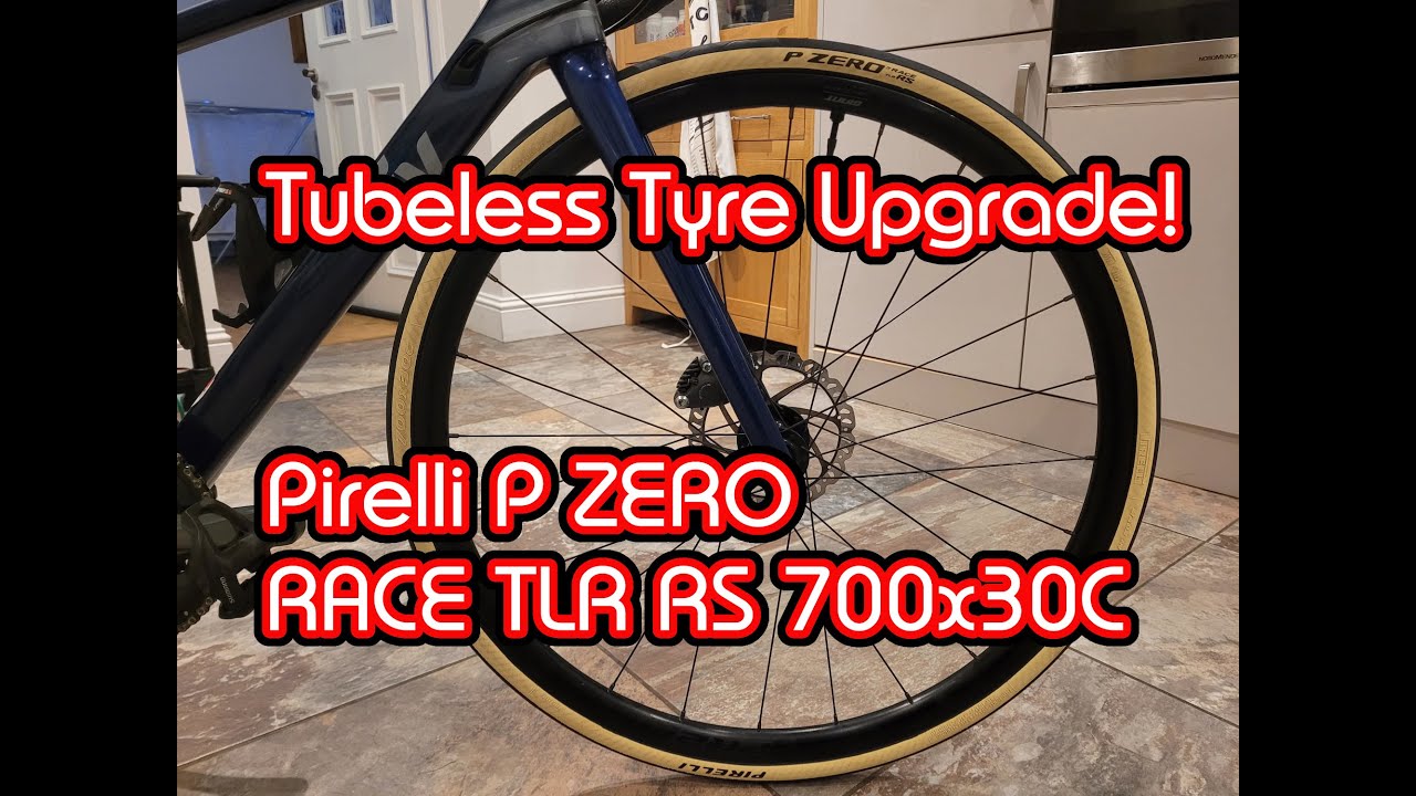 Установка шин Pirell P ZERO RACE TLR RS 700x30C