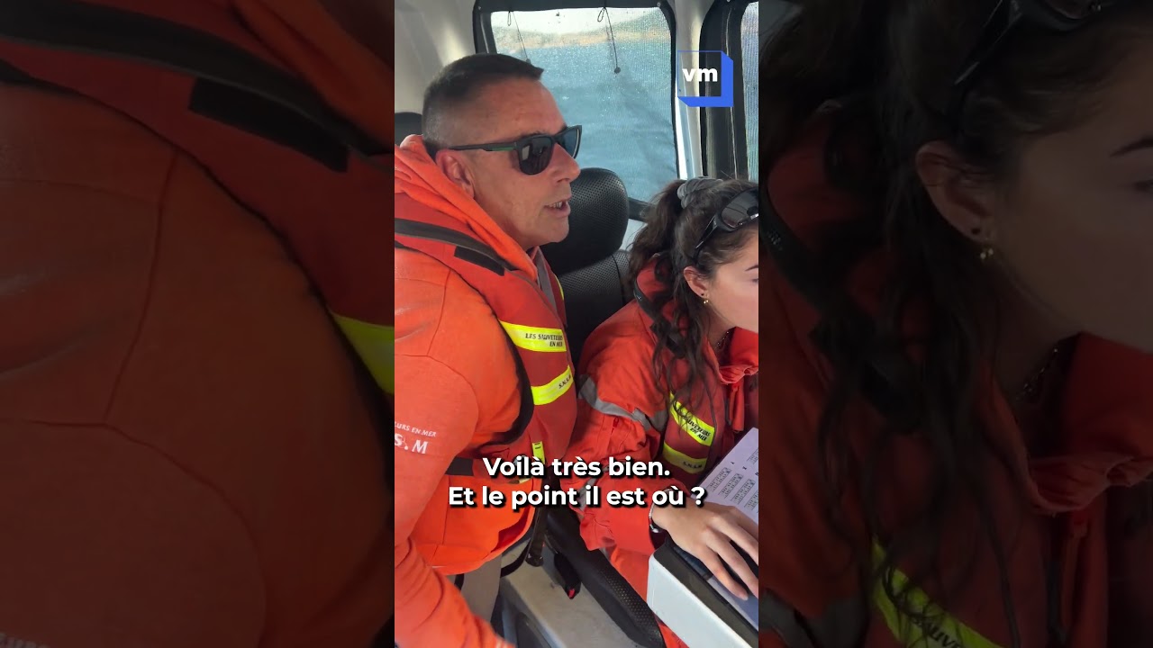 On a suivi une formation des sauveteurs en mer