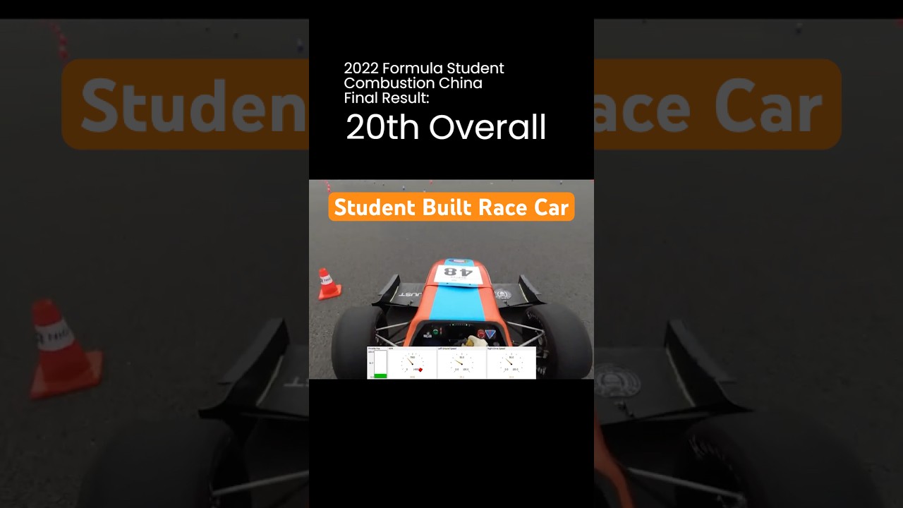 TU Nanjing at Formula Student Combustion China, 2022 AutoX 