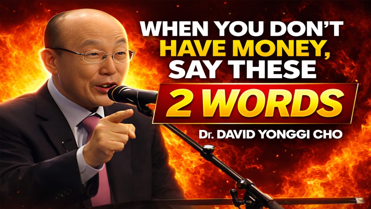 Произнесите эти два слова, и деньги больше не будут проблемой | Доктор Дэвид Йонгги Чо