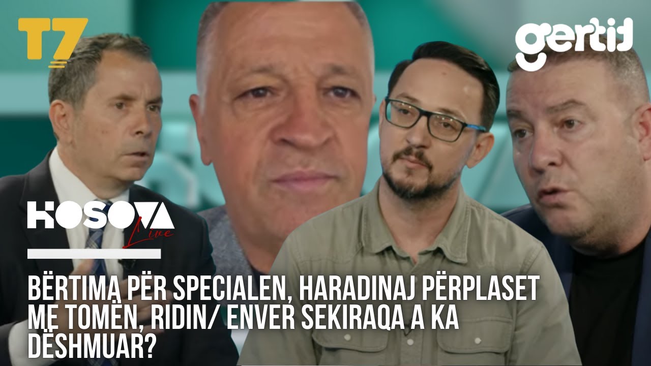 BËRTIMA për Specialen, Haradinaj përplaset me Tomën, Ridin/ Enver Sekiraqa a ka dëshmuar? | T7