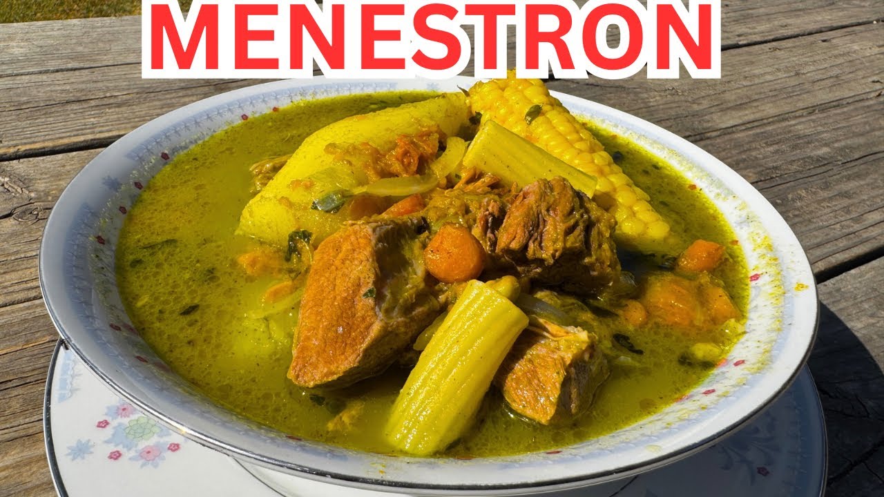 Un DELICIOSO MENESTRON PERUANO a Leña 🪵 🔥/Lucy Rich🇺🇸🇵🇪