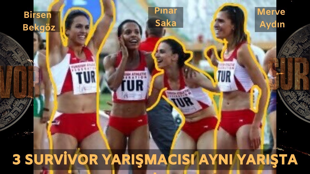 3 SURVİVOR AYNI YARIŞTA ! BİRSEN BEKGÖZ, MERVE AYDIN, PINAR SAKA I 4x400 KADINLAR BAYRAK YARIŞI 2011