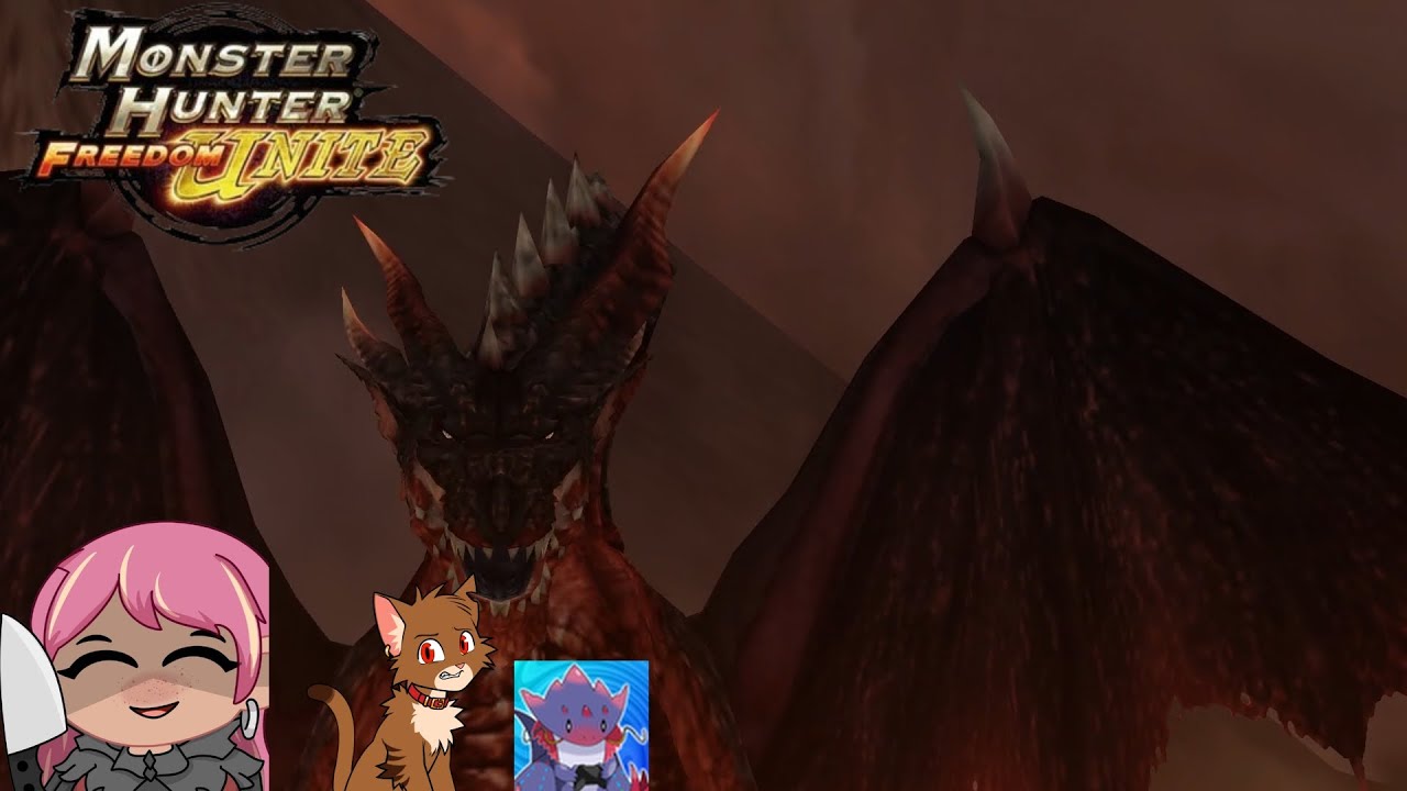 Taking on Fatalis and Crimson Fatalis with the Squad