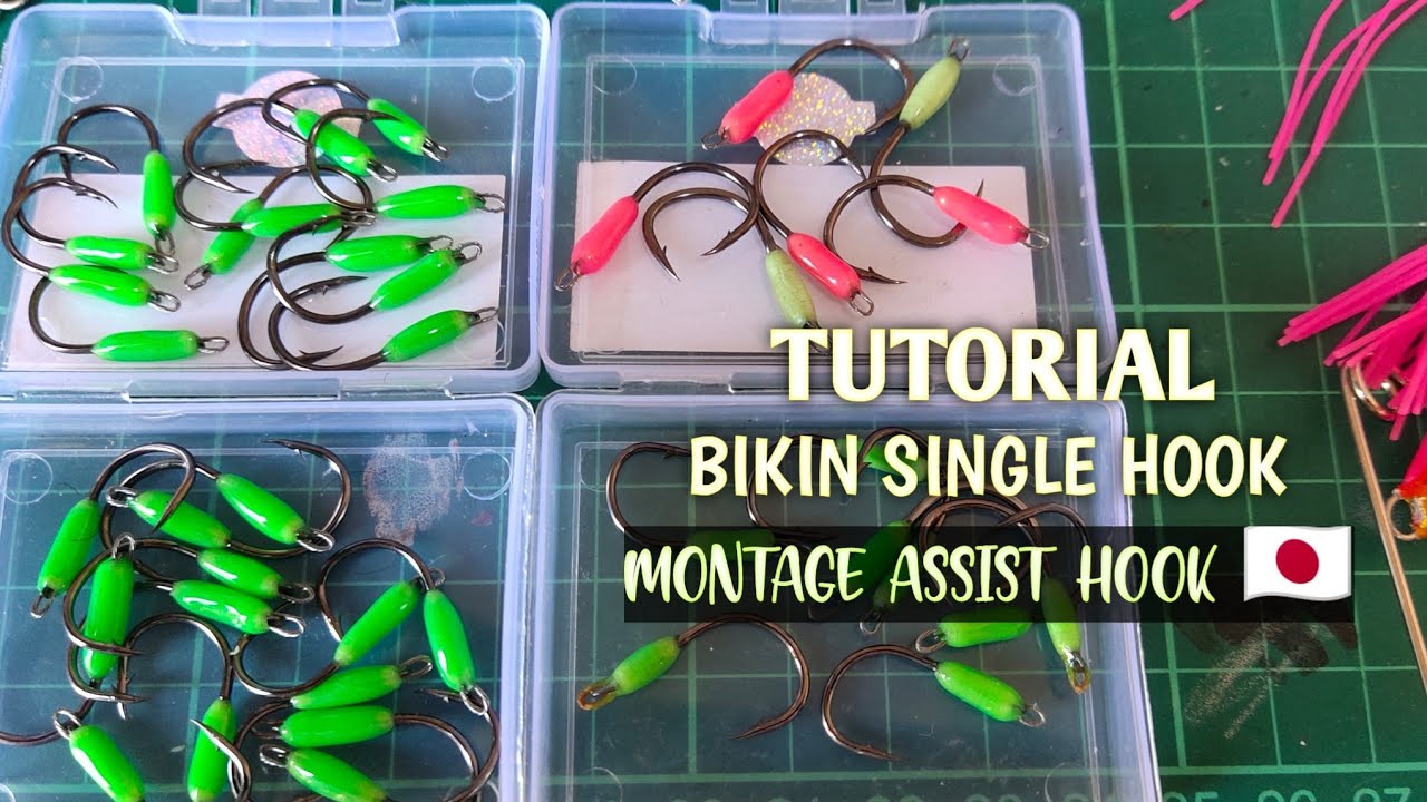 🔴 TUTORIAL BIKIN SINGLE HOOK / MONTAGE ASSIST HOOK | JAPAN STYLE HOOK 🇯🇵
