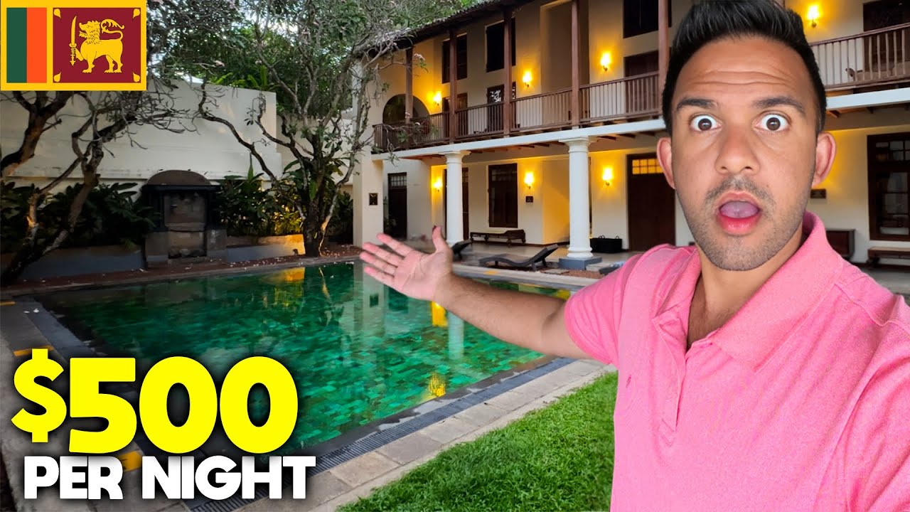 $500 LUXURY Colonial Hotel in Galle, Sri Lanka 🇱🇰