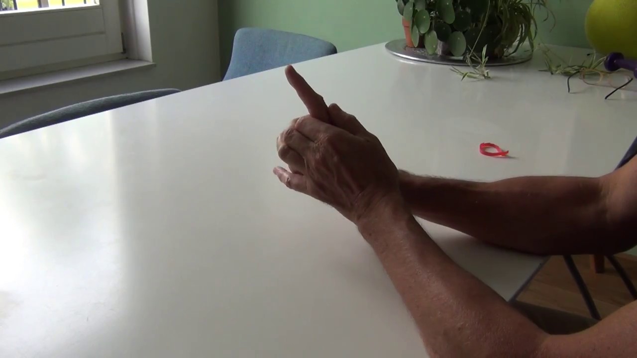 Oefeningen voor de middenhand en vingers