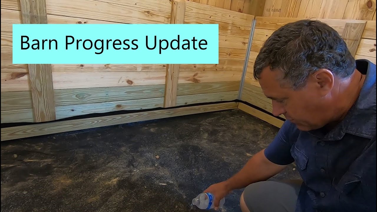 These Horse Stall Mats Are Cool and Exhaust Fans Are Sweet!!!!