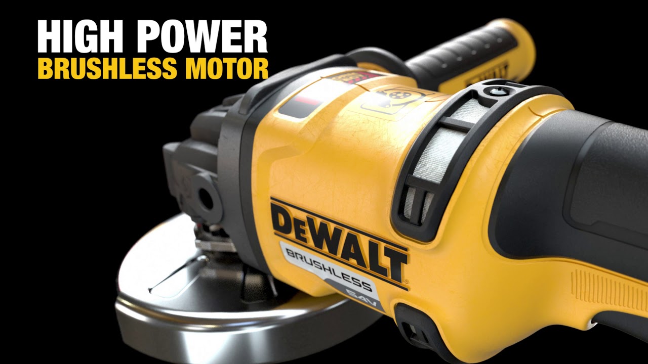 54V XR FLEXVOLT 125MM ANGLE GRINDER