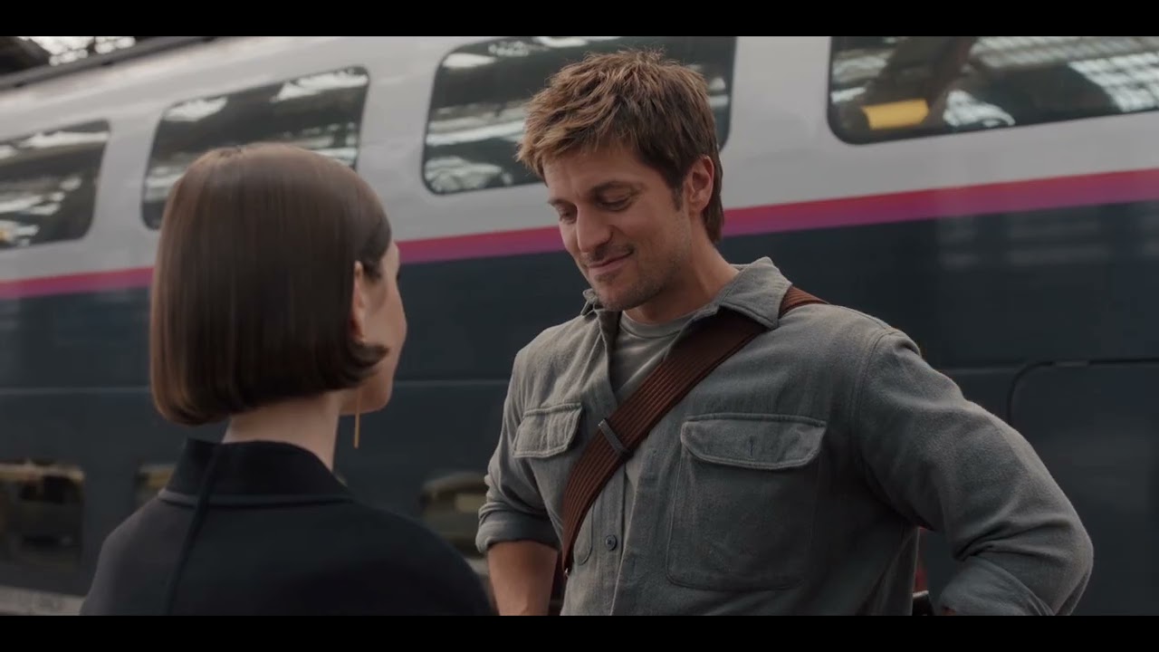 Emily in Paris | Season 5 | Emily & Gabriel's Train Station Farewell (Ft. 