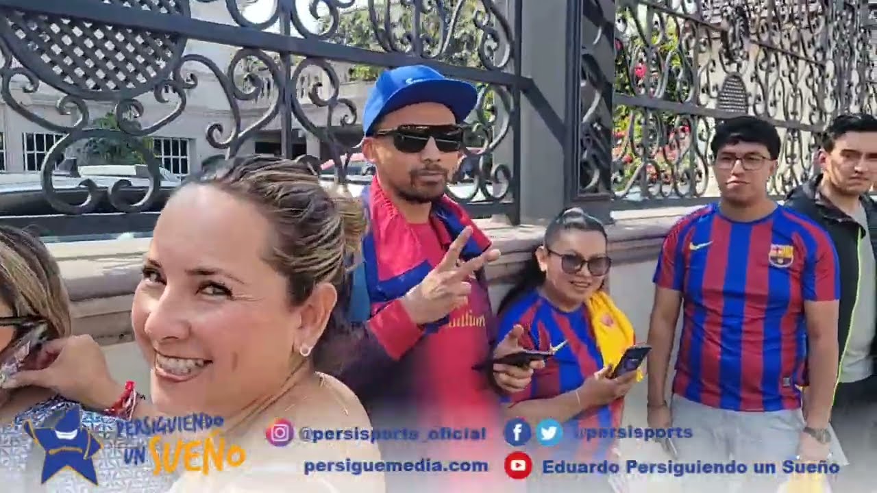 LISTOS PARA EL MEET AND GREET LEYENDAS DEL BARCA VS LEYENDAS DE MORELIA