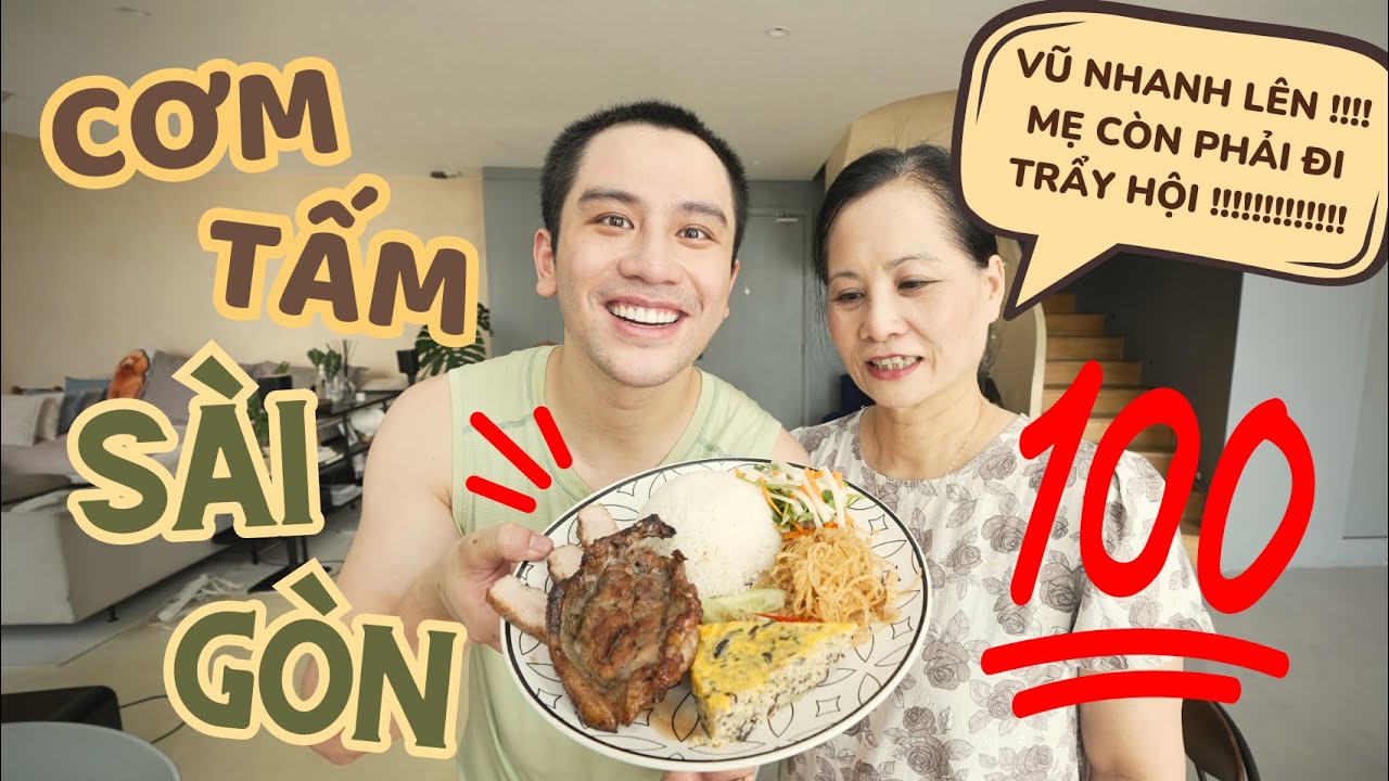 LẦN ĐẦU LÀM CƠM TẤM - Người Hà Nội nấu cơm Sài Gòn sẽ như thế nào??// Dinology