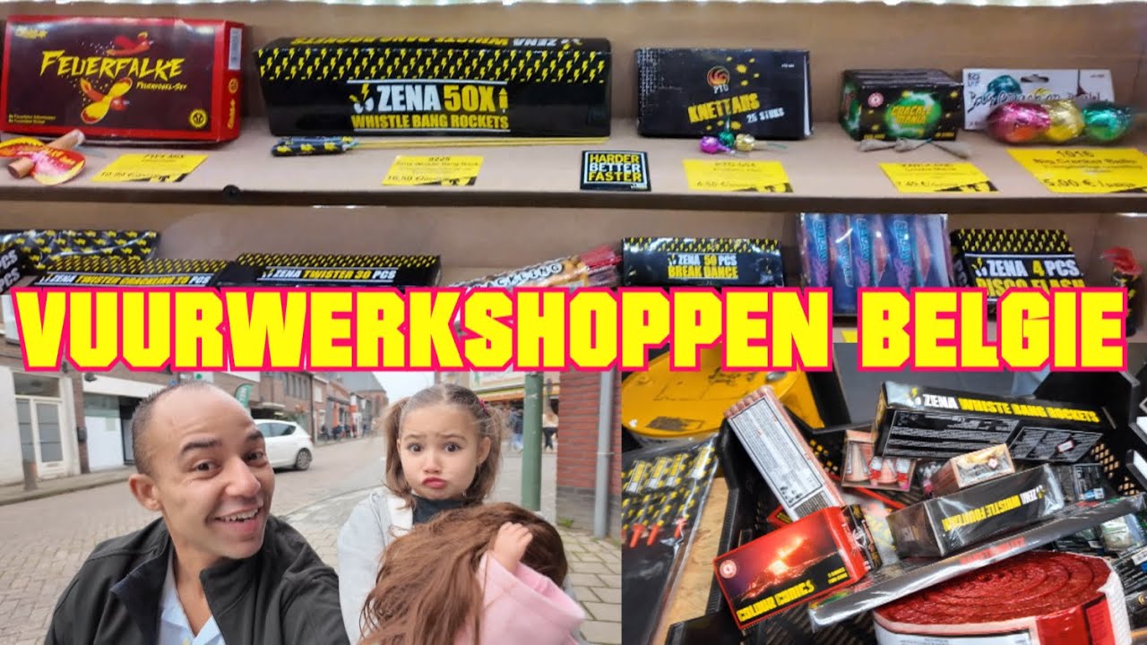 VUURWERKSHOPPEN IN BELGIË MET CHALLENGE! IN BAARLE-NASSAU