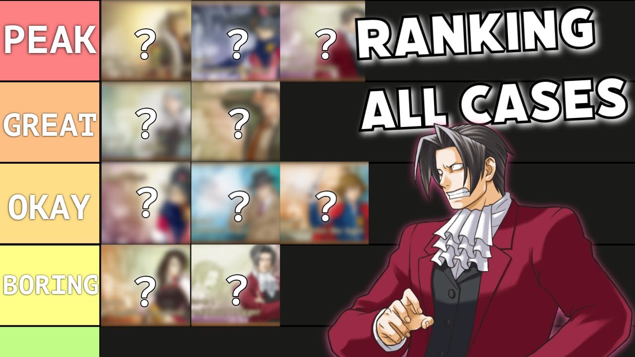 Ranking All Cases in Ace Attorney Investigations