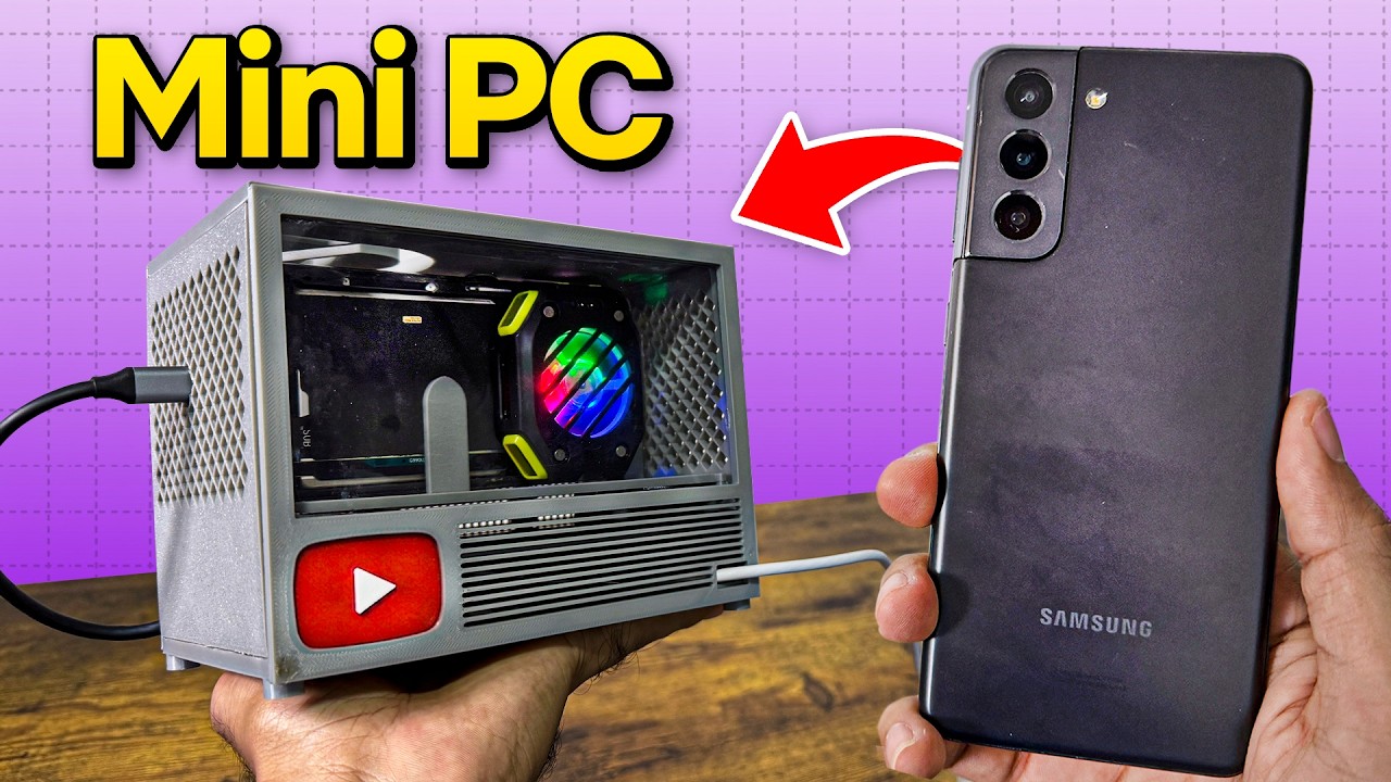 Convert&iacute; este Viejo Samsung en una Mini PC Gamer🔥