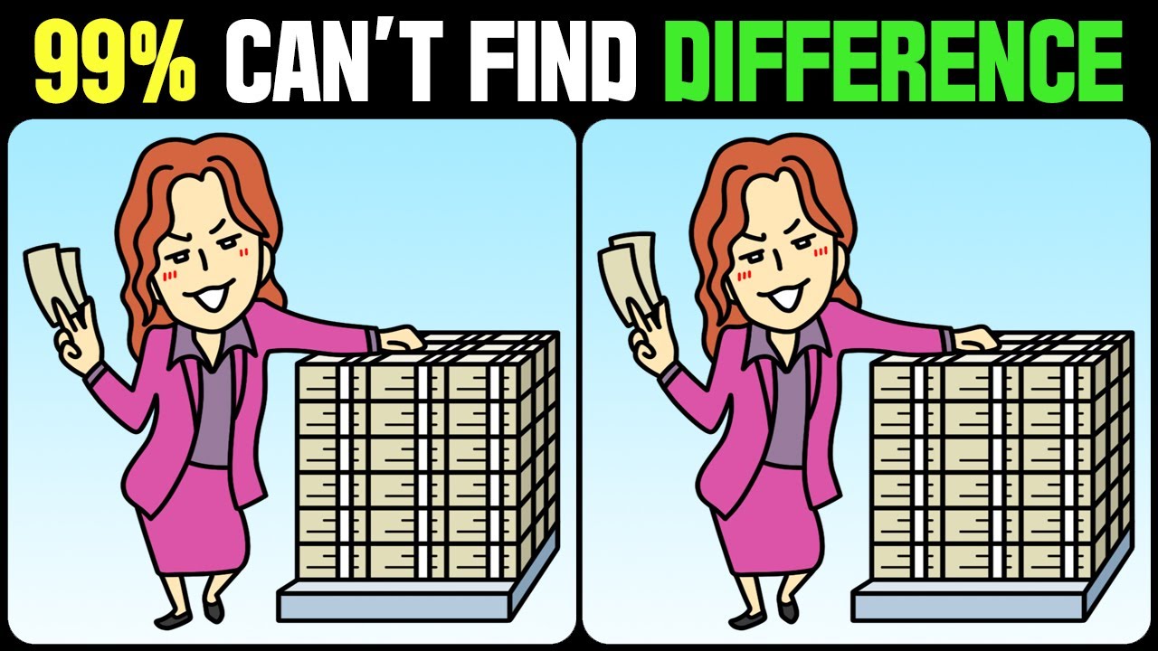 Spot The Difference : Only Genius Find Differences [ Find The Difference #368 ]