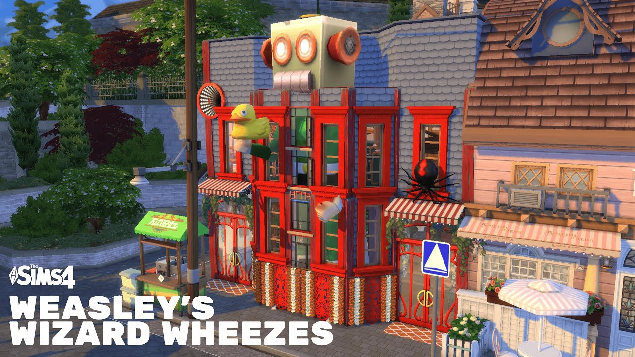 Волшебные вредилки Уизли — файл сохранения Sims 4 Harry Potter