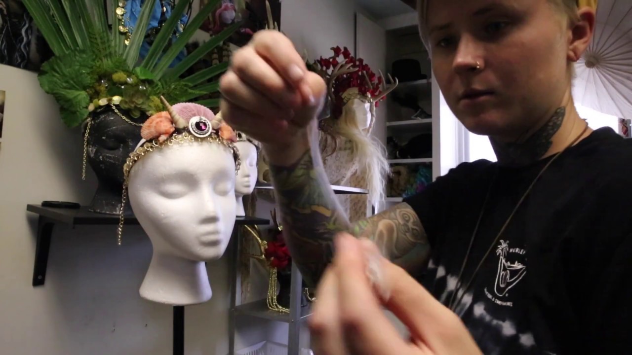 How to make a Mermaid Crown  w/ Wild Artistry Photography