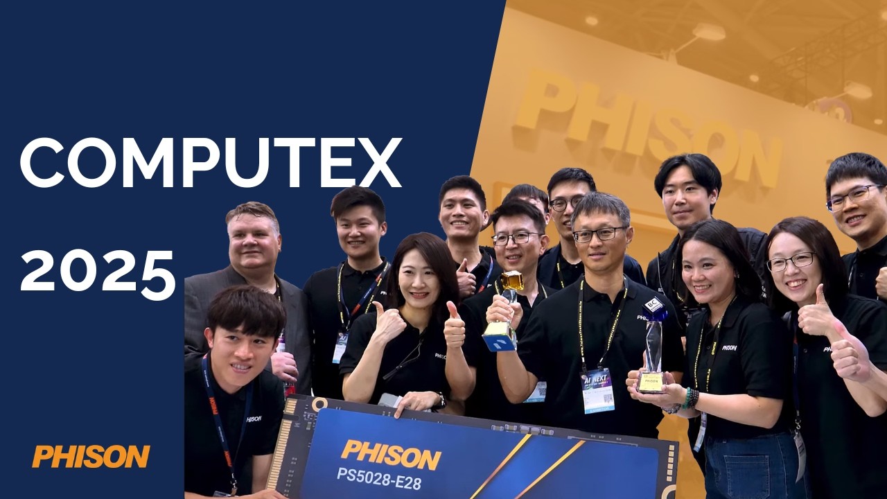 群聯電子 COMPUTEX 2025 Accelerate Innovation with Phison