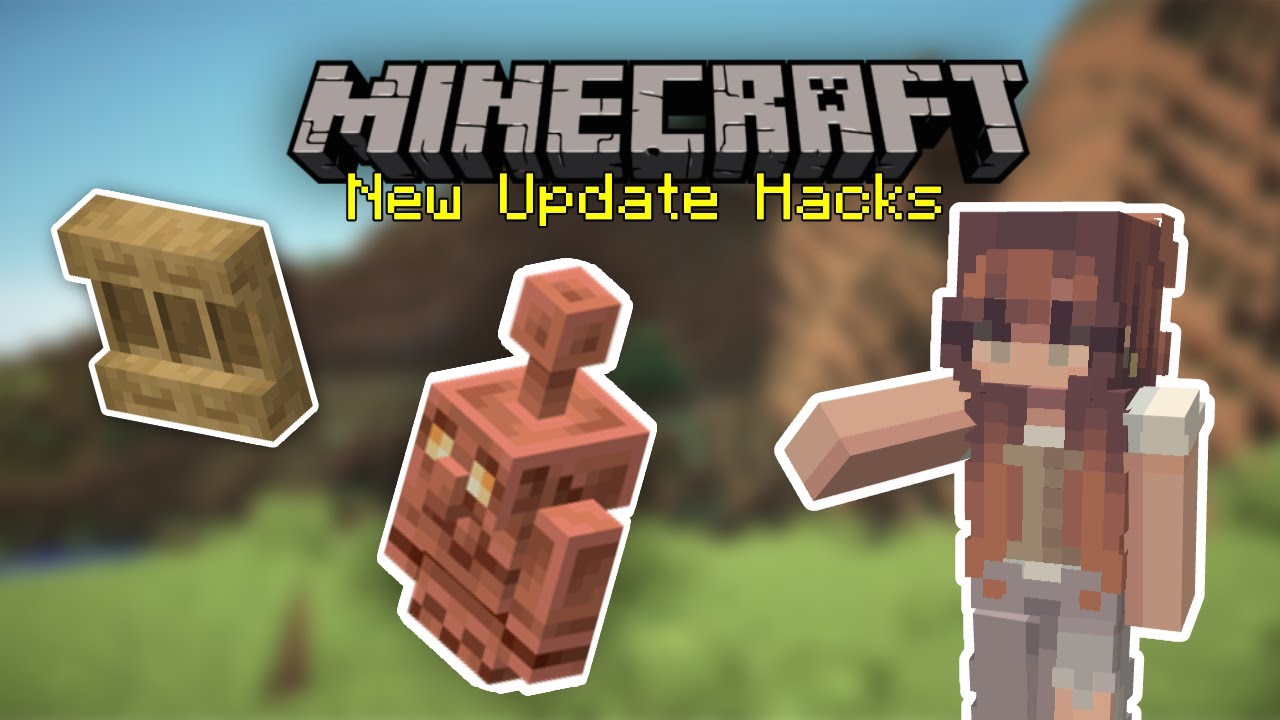 6 Furniture Hacks! | Minecraft |