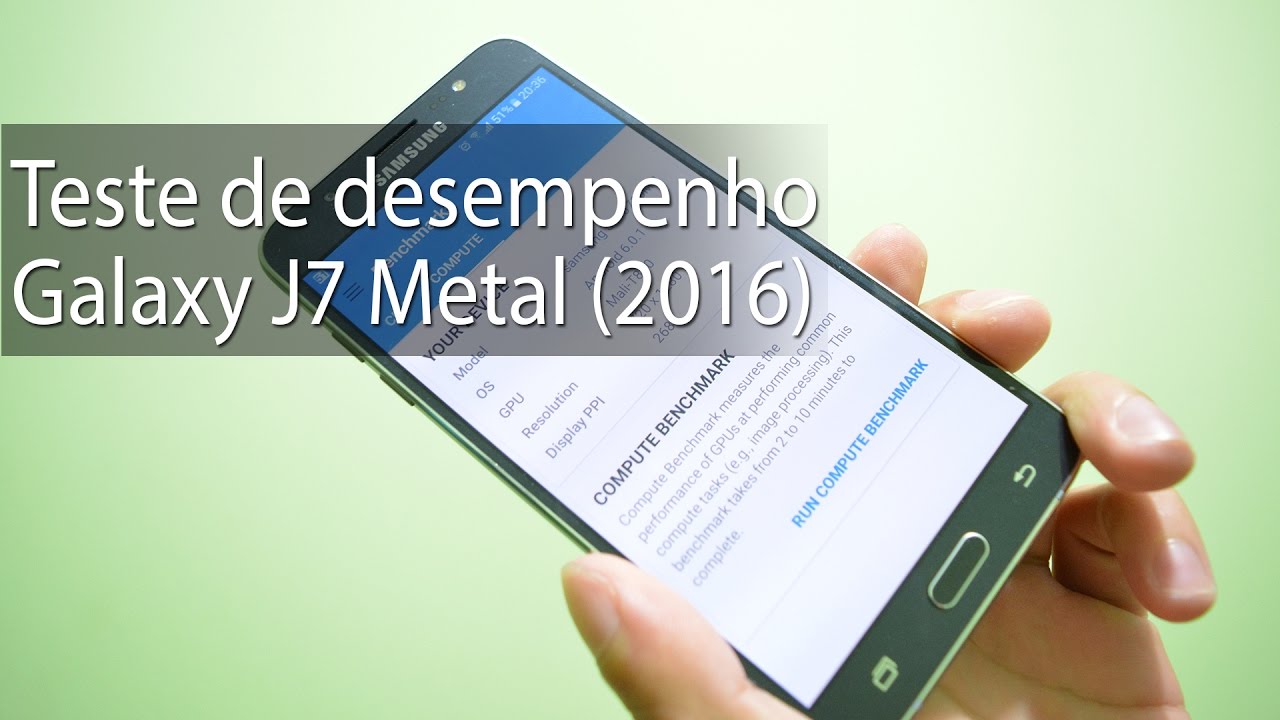 Desempenho do Galaxy J7 Metal (2016) | Teste de velocidade oficial do TudoCelular