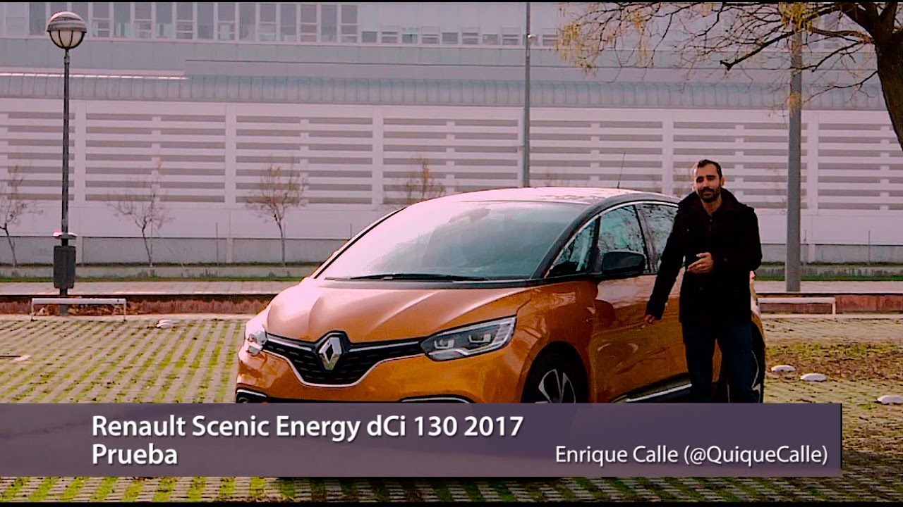 Renault Scenic 2017 - Prueba (test) | km77.com