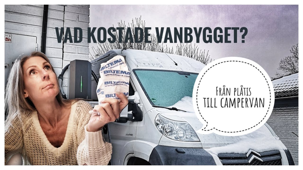 VAD KOSTADE VANBYGGET?! | How much did the vanconversion cost?