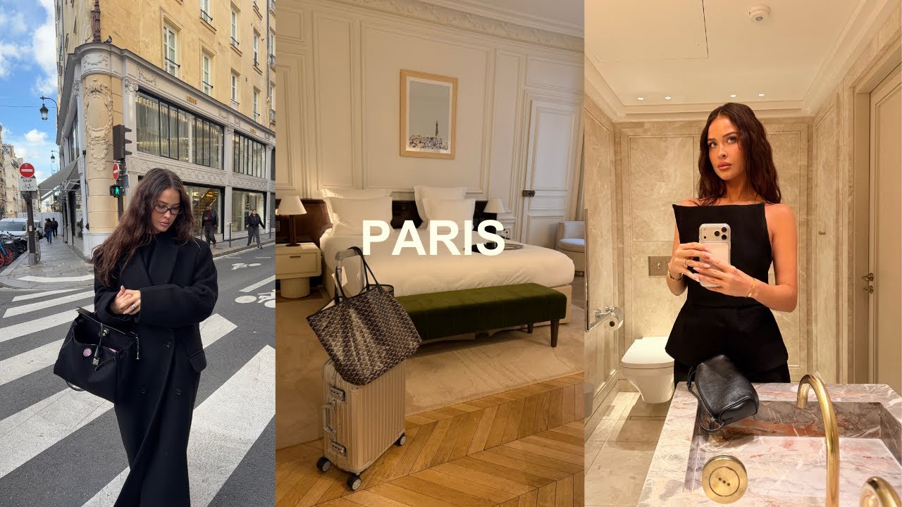 ПАРИЖСКИЙ ВЛОГ — ужин, лучший горячий шоколад в Париже, шопинг, гламур,