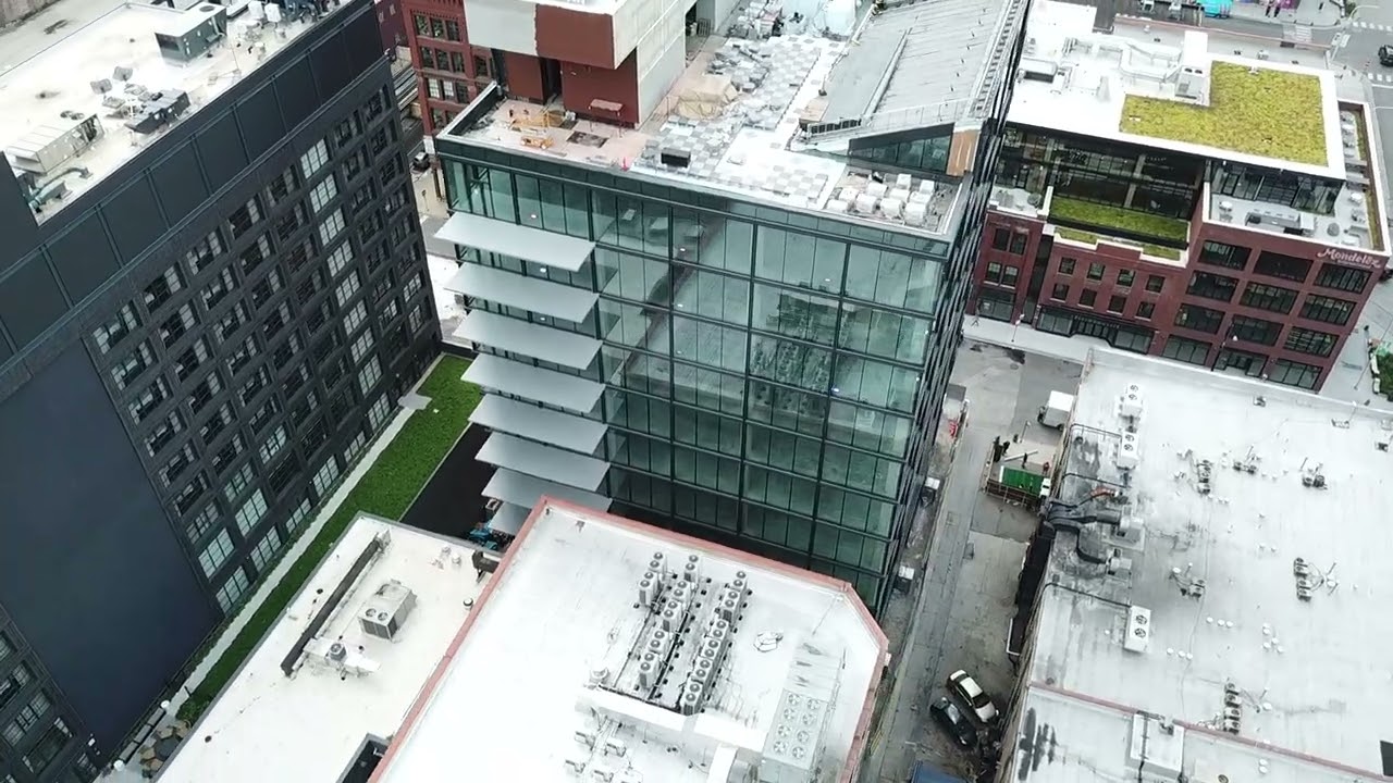 West Loop Chicago Drone Footage | Modern High-Rises & City Street Grid