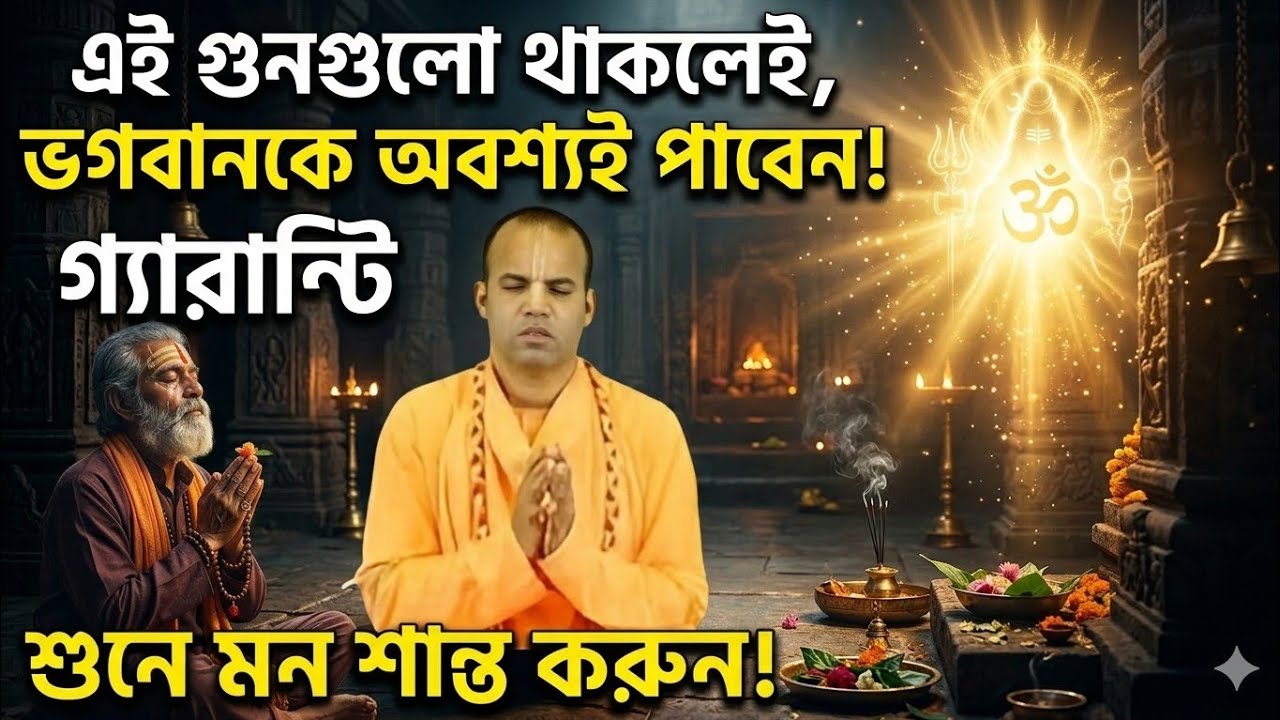 এই গুণ থাকলেই ভগবানকে অবশ্যই পাওয়া যায়!