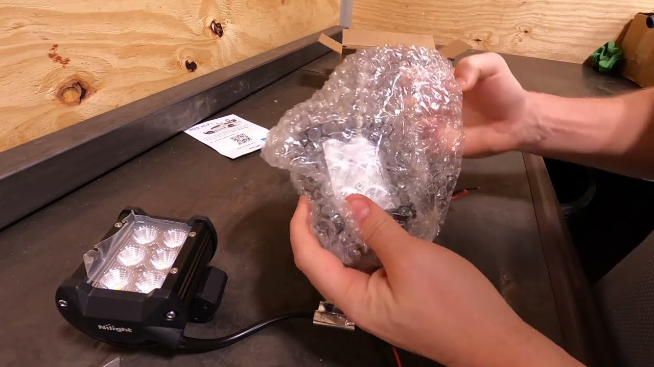 Fixing and adding lights to a tractor