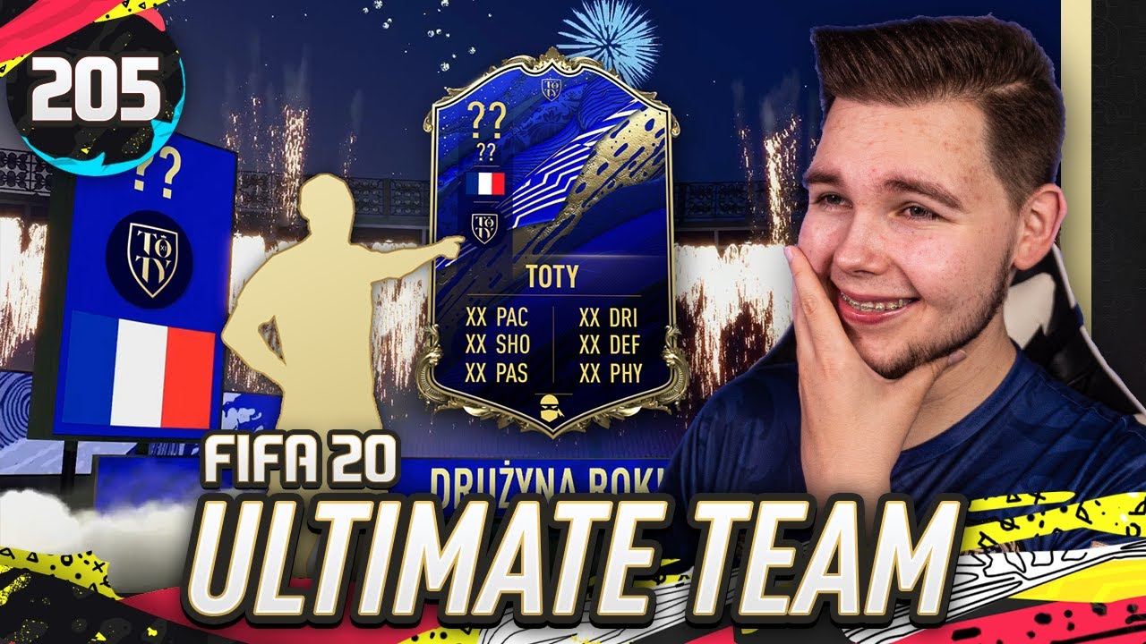 TRAFIŁEM TOTY! PIERWSZY RAZ! - FIFA 20 Ultimate Team [#205]