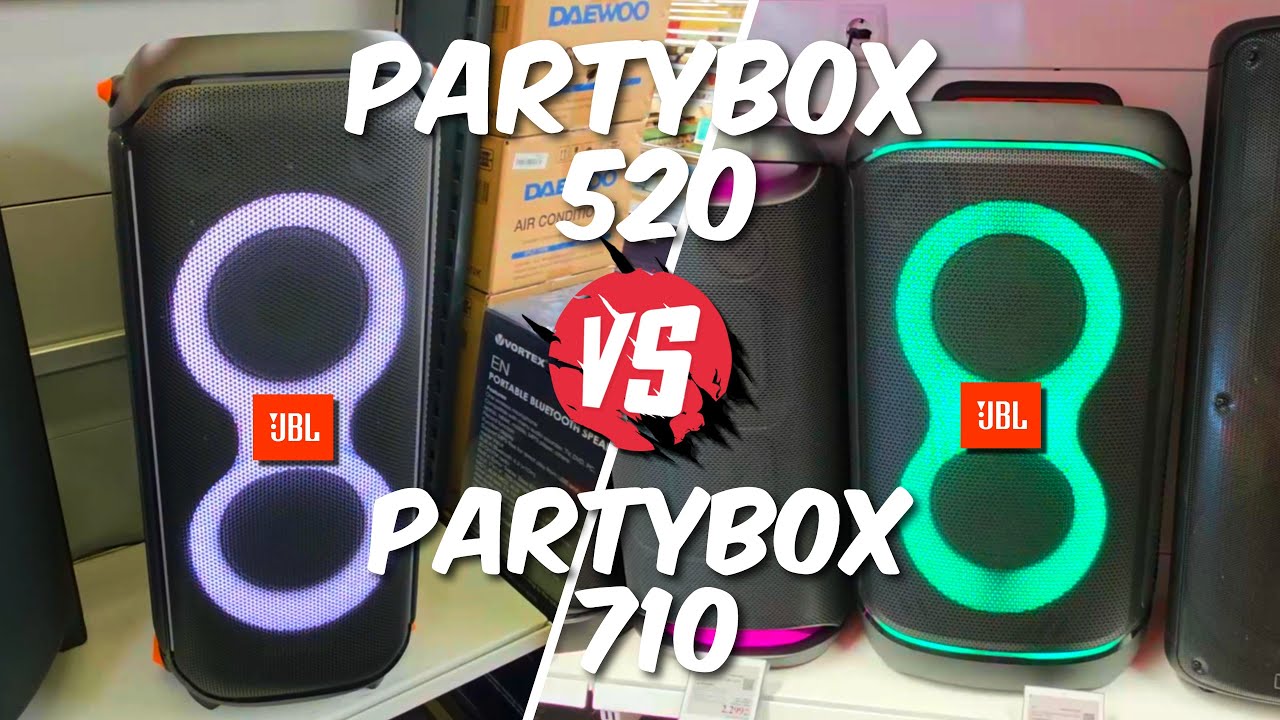 🔥HOT JBL Partybox 520 VS JBL Partybox 710 | THE BASS MONSTER FIGHT😱
