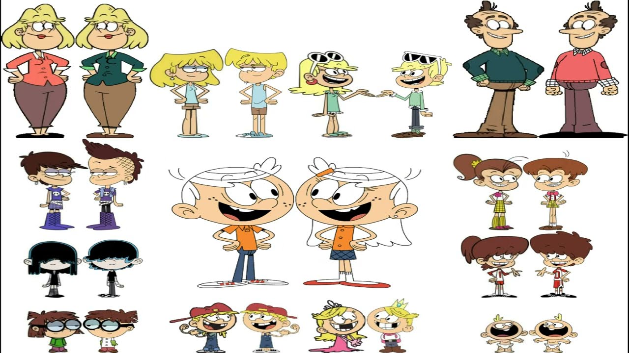 The Loud House Meet Their Genderbender With Their Own Music Theme Songs