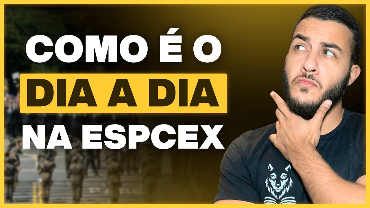 ROTINA NA ESPCEX - COMO É O DIA A DIA LÁ DENTRO 🔰
