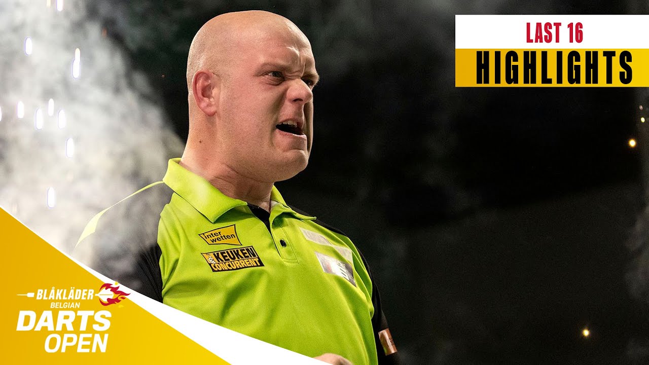 SURVIVING A SCARE! | Last 16 Highlights | 2023 Belgian Darts Open