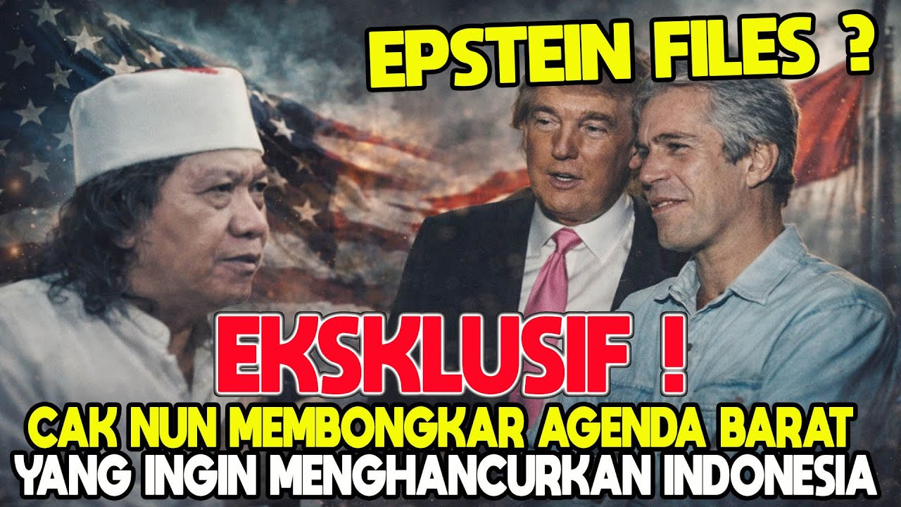 EKSKLUSIF !!! cak nun bongkar agenda negara barat yang ingin hancurkan indonesia
